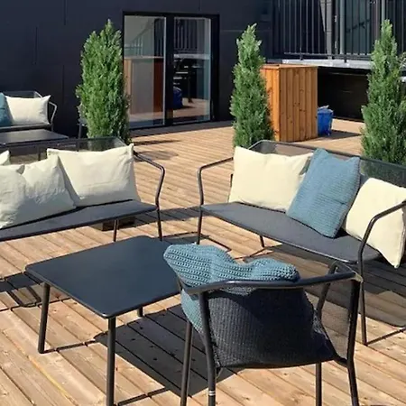 Apartman Cozy Center With Gym & Terrace Tallinn