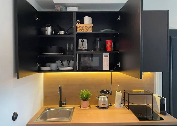 Appartement Cozy Center With Gym & Terrace *